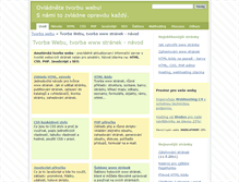 Tablet Screenshot of jakdelatweby.cz